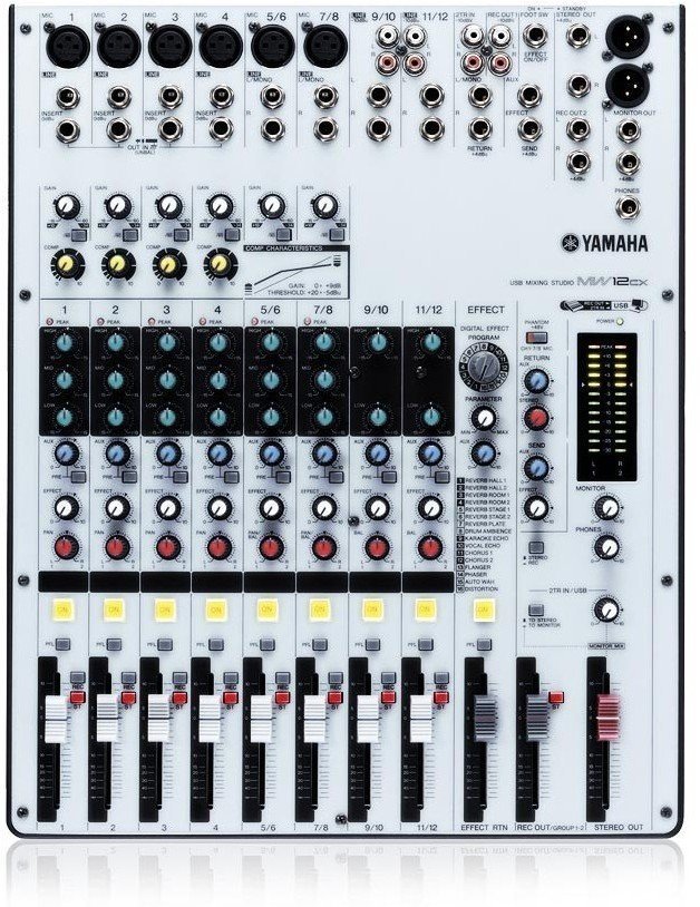 Mixer analog Yamaha MW12CX