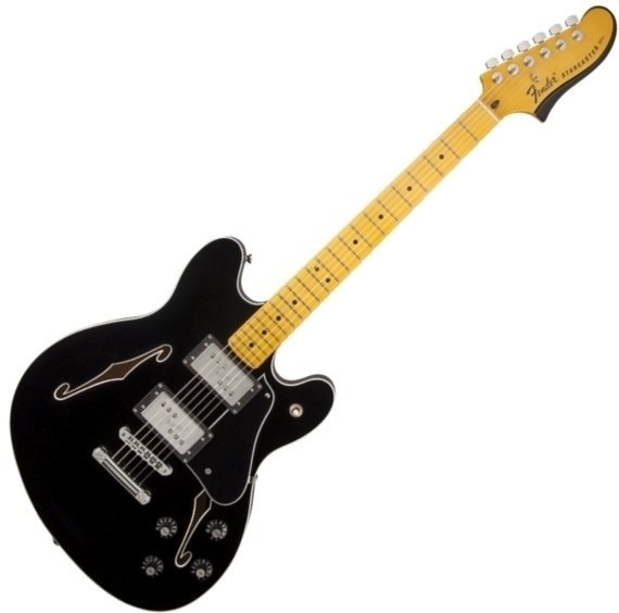 Semiakustická gitara Fender Starcaster BK