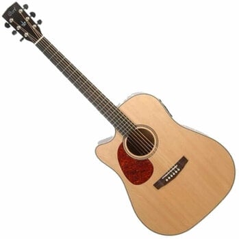 Elektroakusztikus gitár Cort MR710F Natural Satin - 1