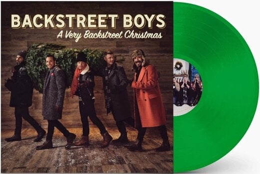 Vinyl Record Backstreet Boys - A Very Backstreet Christmas (Limited Edition) (Transparent Emerald Green Coloured) (LP) - 1