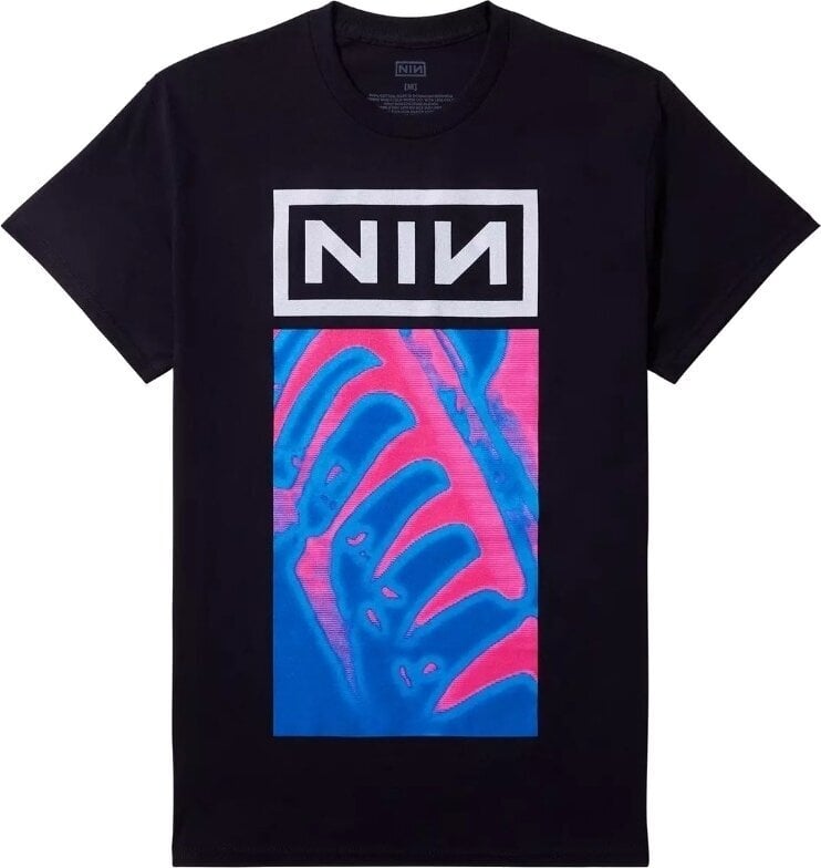 T-Shirt Nine Inch Nails Pretty Hate Machine Neon Black M T-Shirt