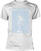 Tričko Joy Division Unknown Pleasures Blue on White White XL Tričko