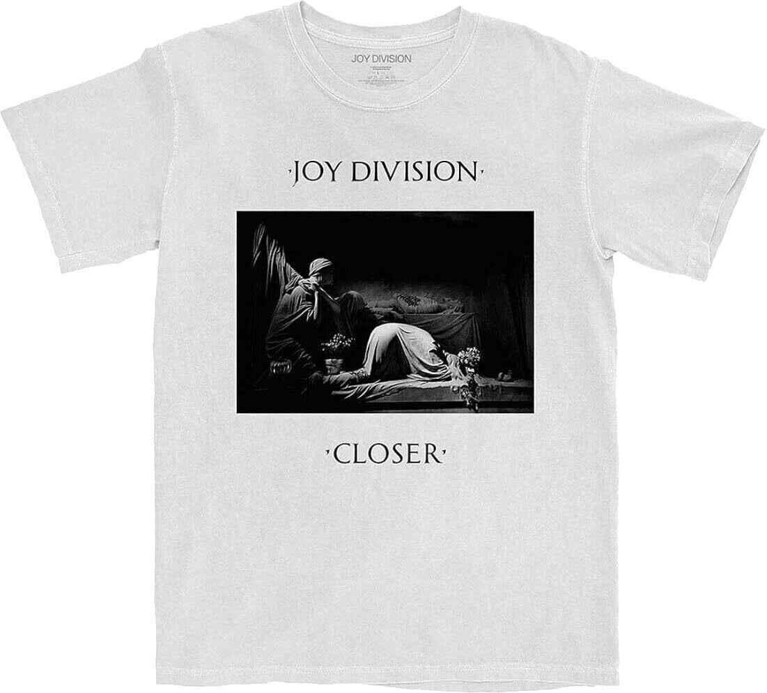 T-shirt Joy Division Classic Closer White L T-shirt