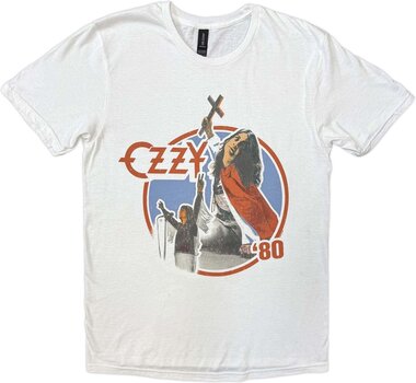 T-Shirt Ozzy Osbourne Blizzard of Ozz '80 White M T-Shirt - 1
