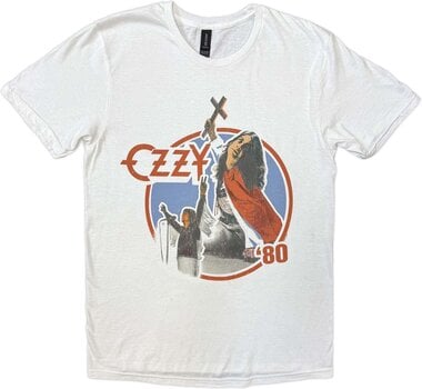T-Shirt Ozzy Osbourne Blizzard of Ozz '80 White L T-Shirt - 1