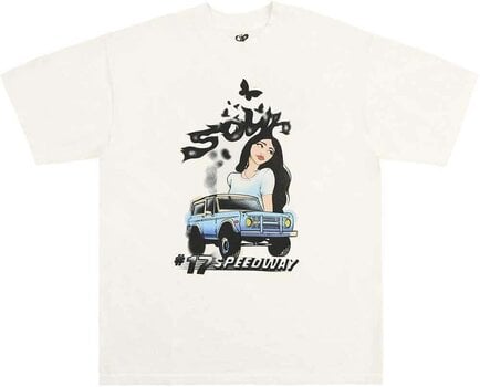 T-Shirt Olivia Rodrigo Sour Airbrush (Ex-Tour) Natural S T-Shirt - 1