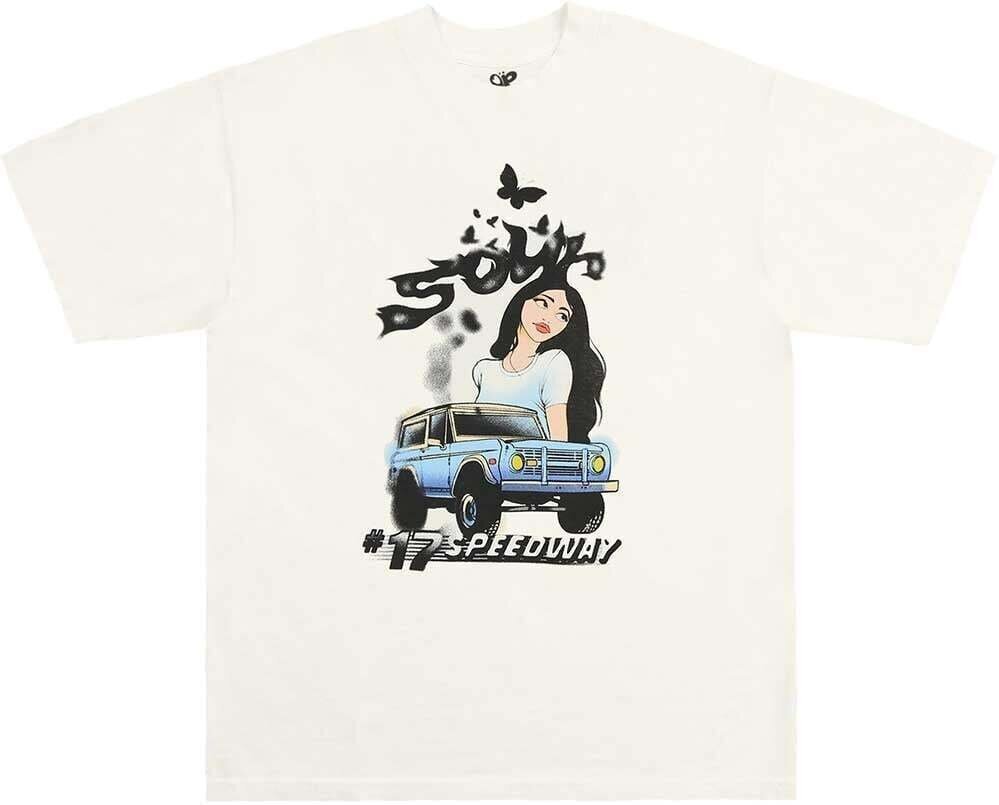 T-Shirt Olivia Rodrigo Sour Airbrush (Ex-Tour) Natural XL T-Shirt