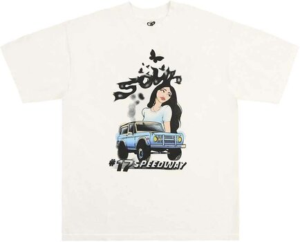 T-Shirt Olivia Rodrigo Sour Airbrush (Ex-Tour) Natural 2XL T-Shirt - 1