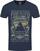 T-Shirt Pink Floyd Carnegie Hall Poster Navy Blue S Ladies T-Shirt