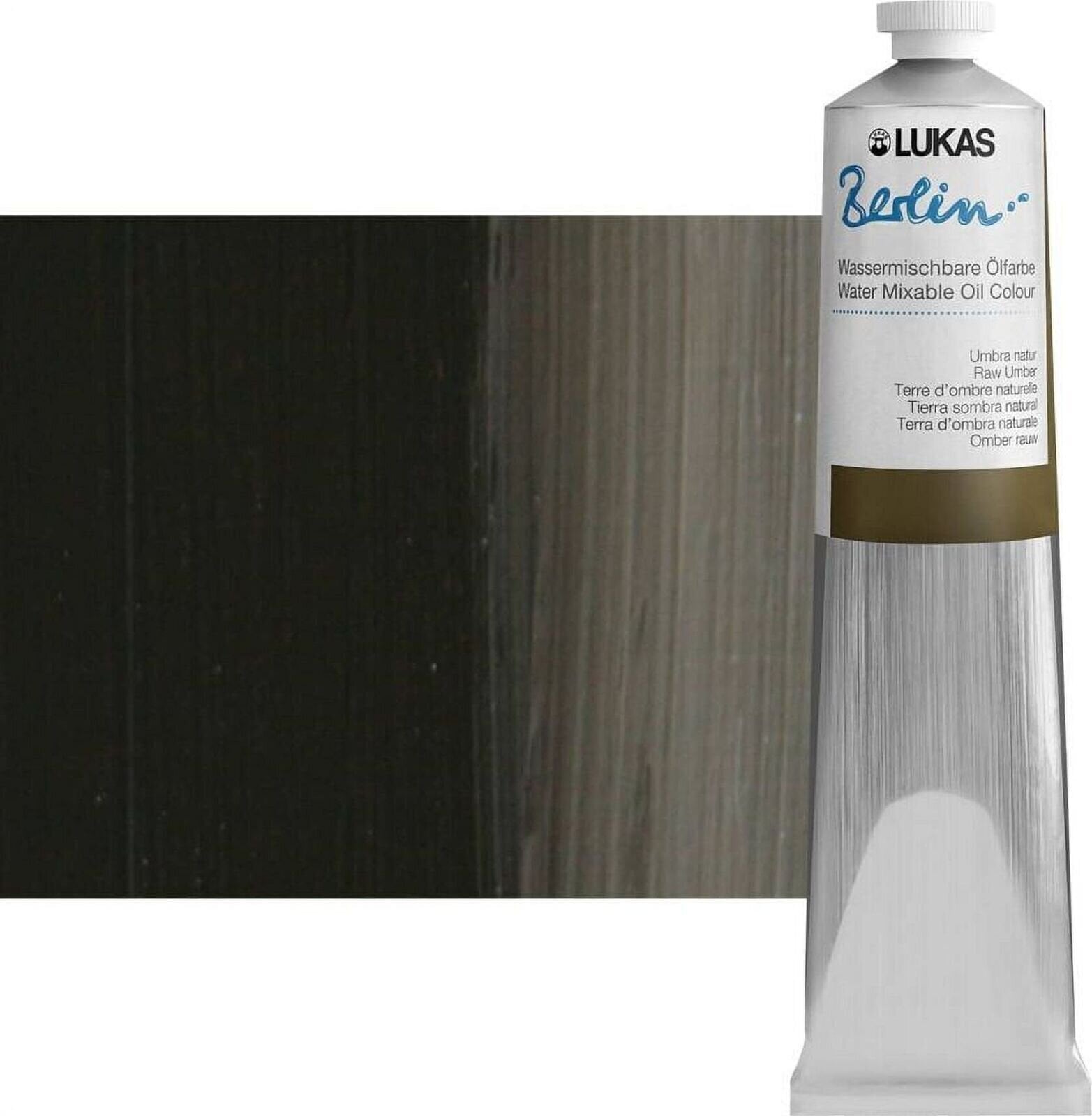 Cor de óleo Lukas Berlin Tinta a óleo Raw Umber 200 ml 1 un.