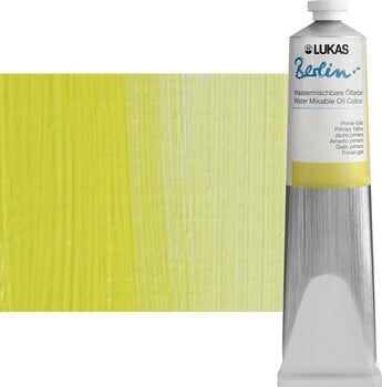 Cor de óleo Lukas Berlin Tinta a óleo Primary Yelow 200 ml 1 un. - 1