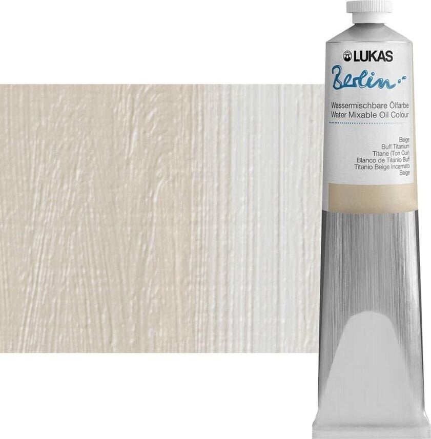 Aceite de colores Lukas Berlin Oil Paint Buff Titanium 200 ml 1 ud.