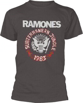 T-Shirt Ramones Subterranean Jungle Charcoal Grey M T-Shirt - 1