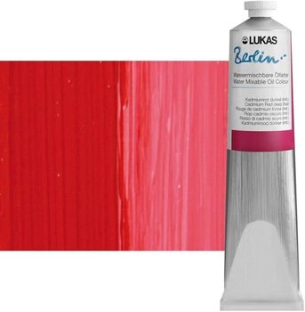 Cor de óleo Lukas Berlin Tinta a óleo Cadmium Red Deep 200 ml 1 un. - 1