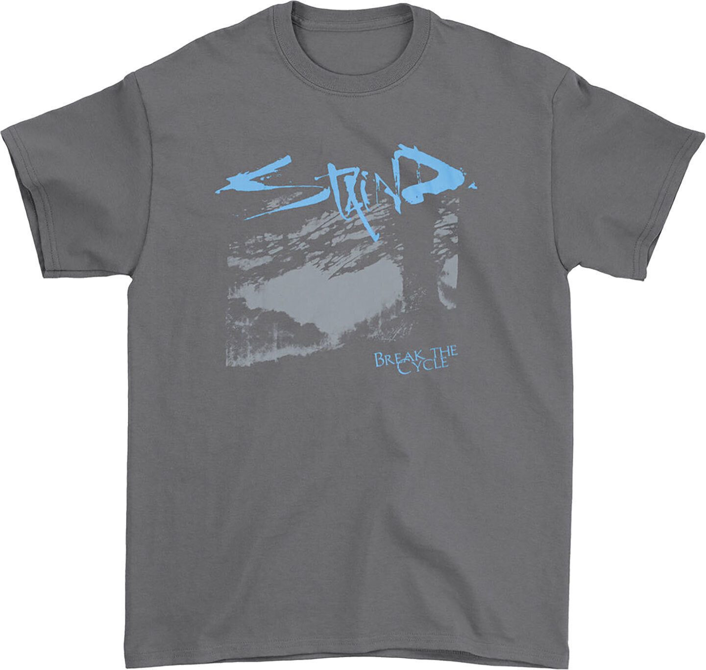 T-Shirt Staind Break The Cycle Charcoal Grey XL T-Shirt