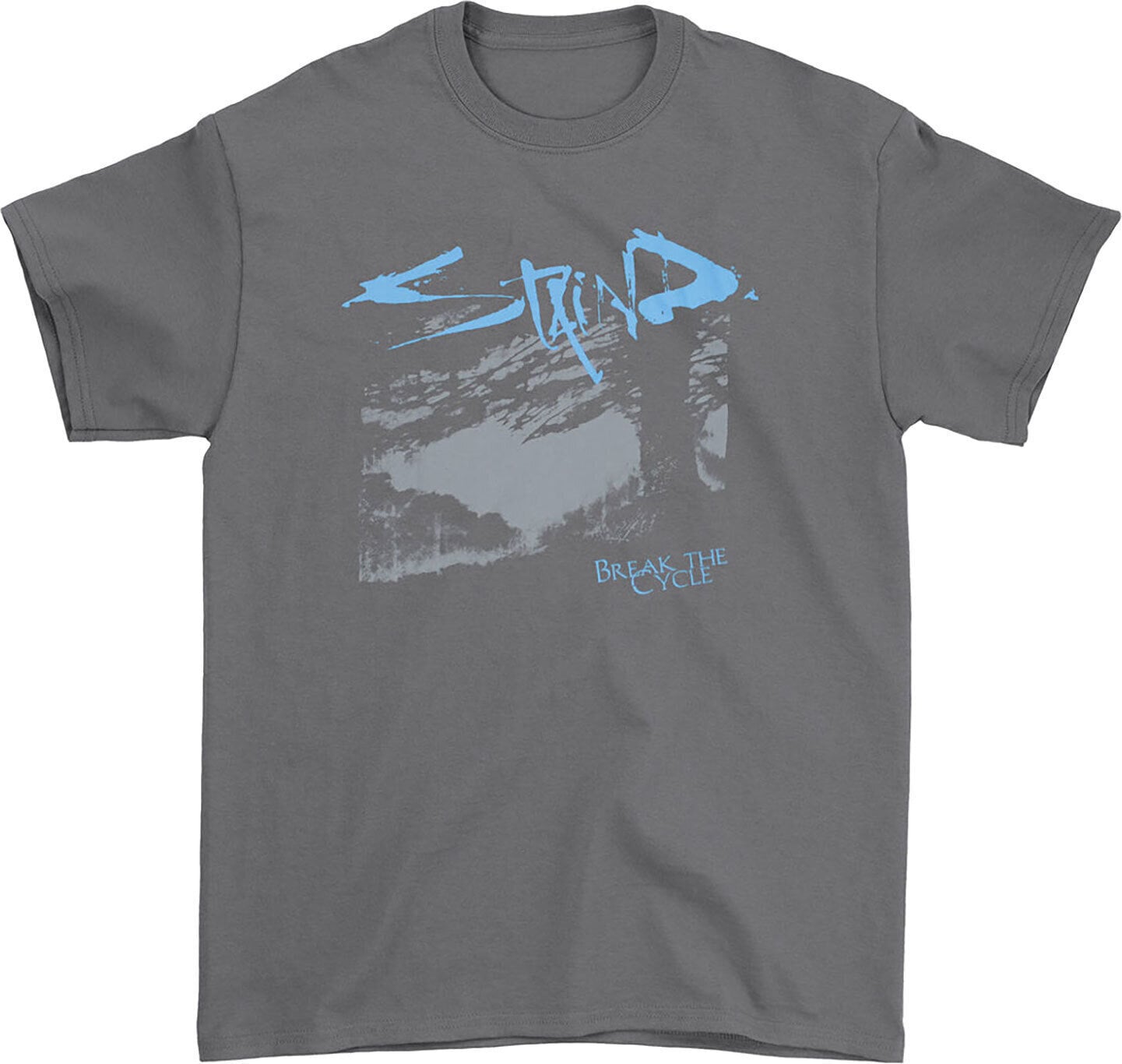 T-shirt Staind Break The Cycle Charcoal Grey 2XL T-shirt