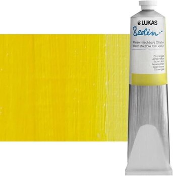 Cor de óleo Lukas Berlin Tinta a óleo Lemon Yellow 200 ml 1 un. - 1
