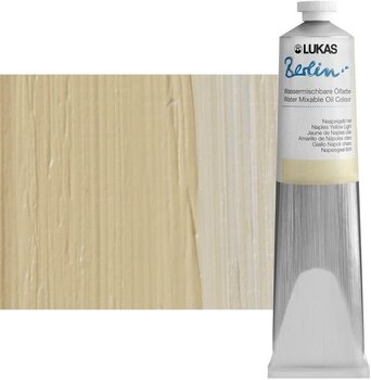Cor de óleo Lukas Berlin Tinta a óleo Naples Yellow Light 200 ml 1 un. - 1