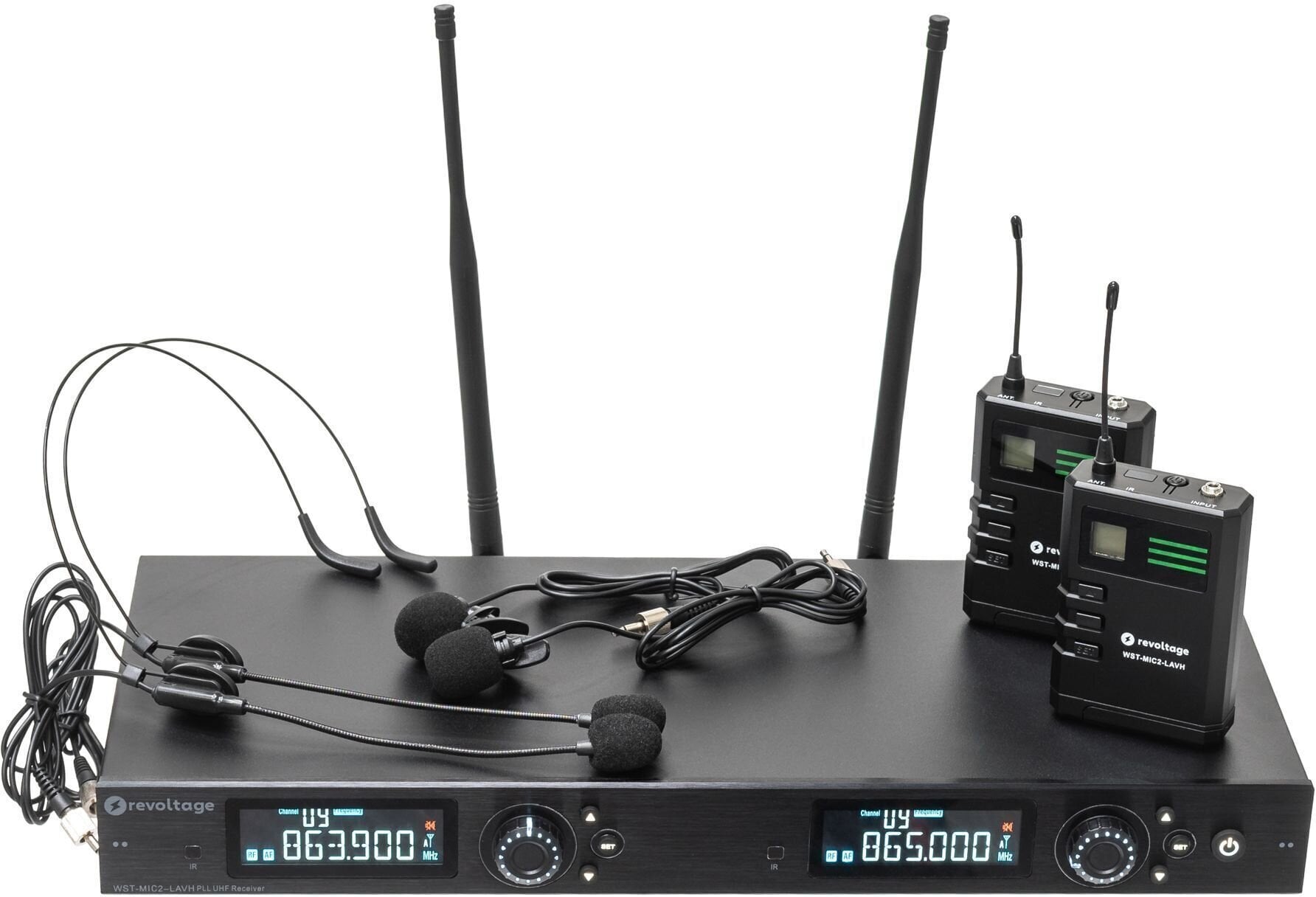 Wireless set Revoltage WST-MIC2-LAVH Dual Wireless set