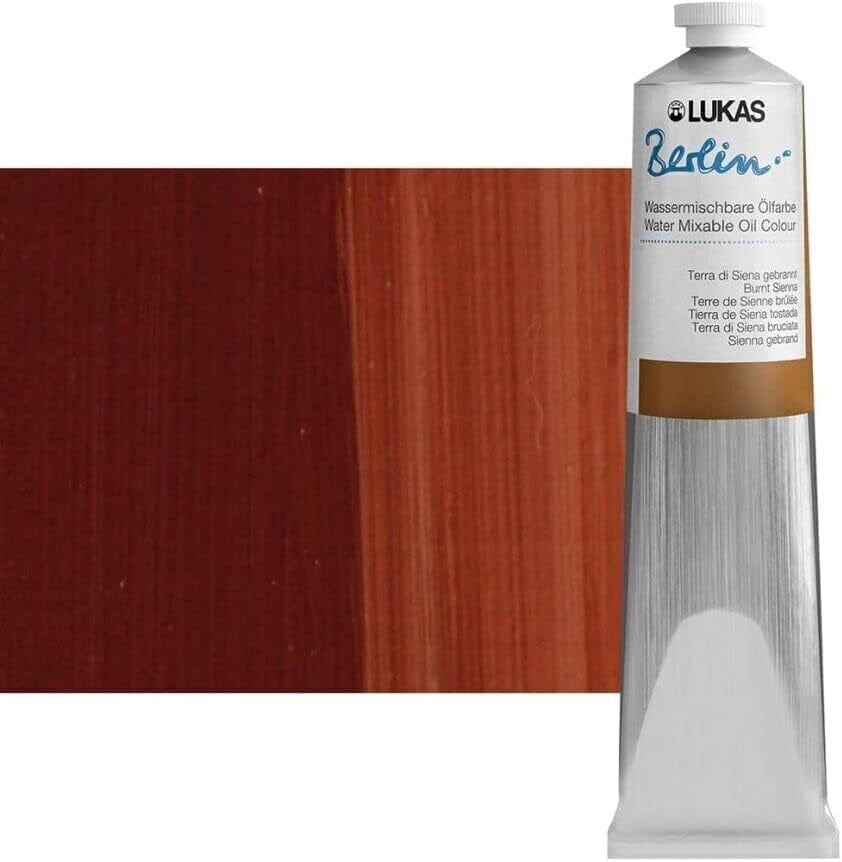 Cor de óleo Lukas Berlin Tinta a óleo Raw Sienna 200 ml 1 un.
