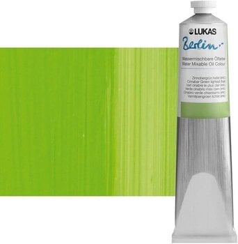 Aceite de colores Lukas Berlin Oil Paint Cinnabar Green Light 200 ml 1 ud. - 1