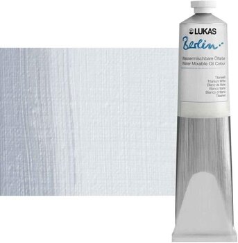 Aceite de colores Lukas Berlin Oil Paint Titanium White 200 ml 1 ud. - 1