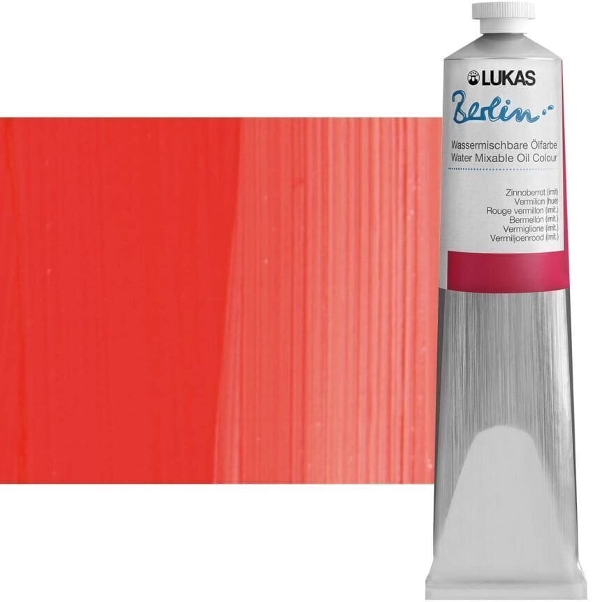 Oil colour Lukas Berlin Oil Paint Vermilion Hue 200 ml 1 pc
