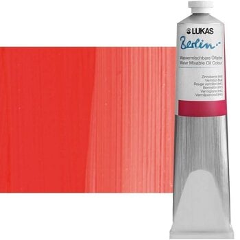 Oil colour Lukas Berlin Oil Paint Vermilion Hue 200 ml 1 pc - 1