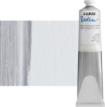 Oil colour Lukas Berlin Oil Paint Zinc White 200 ml 1 pc - 1