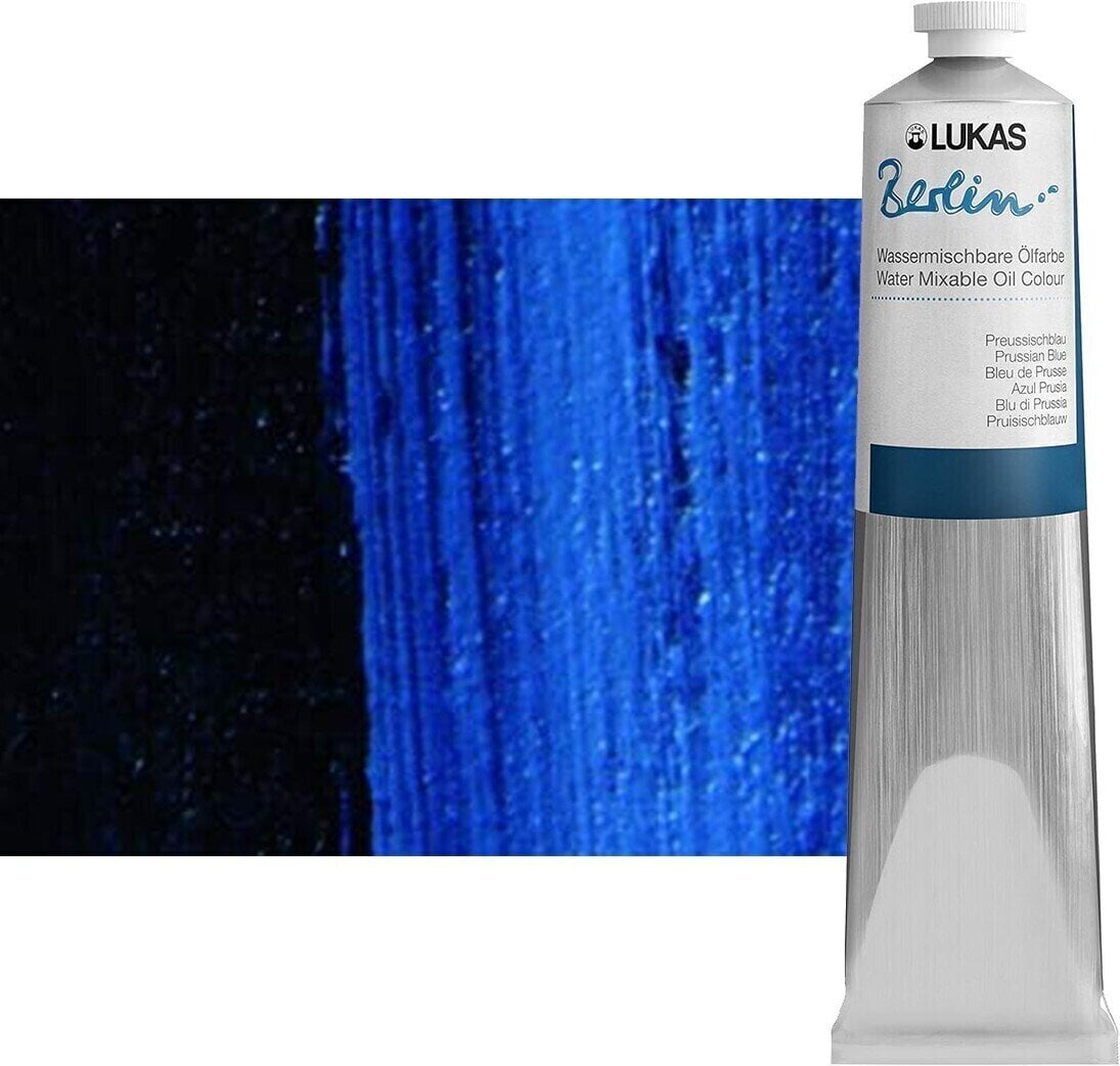 Cor de óleo Lukas Berlin Tinta a óleo Prussian Blue 200 ml 1 un.