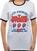 T-Shirt The Rolling Stones American LA Tour (Ringer) White M T-Shirt