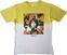 T-Shirt The Doors Floral Square (Wash Collection) Yellow XL T-Shirt