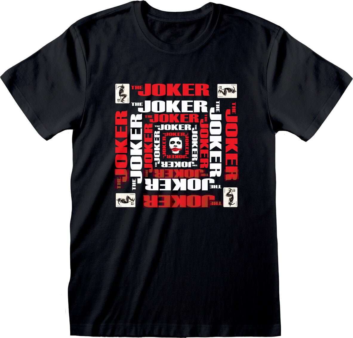 Koszulka The Dark Knight Joker Square Black S Koszulka