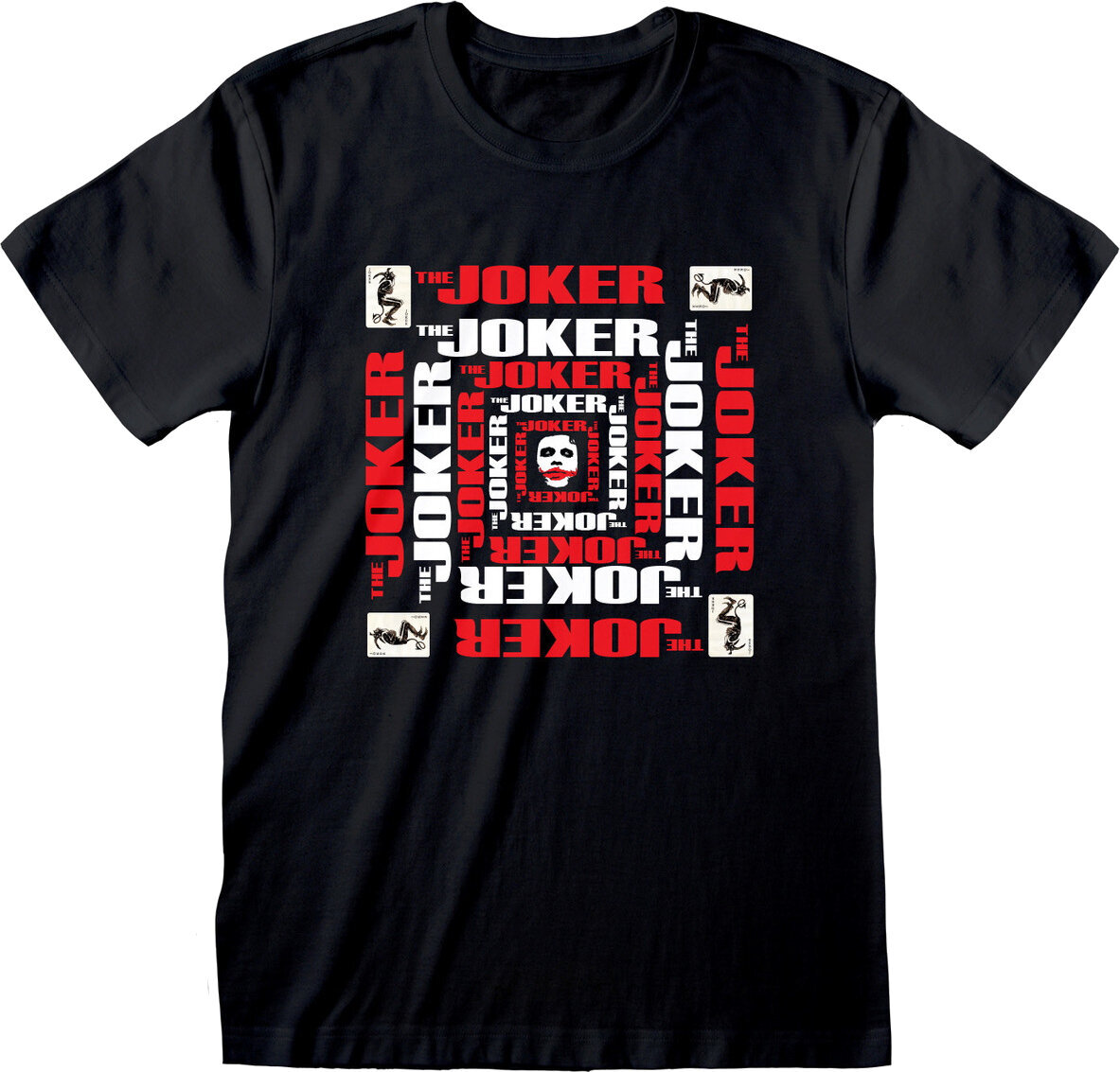 Skjorte The Dark Knight Joker Square Black M Skjorte