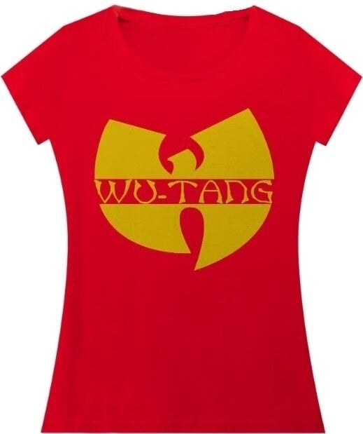 T-Shirt Wu-Tang Clan Logo Red S Ladies T-Shirt