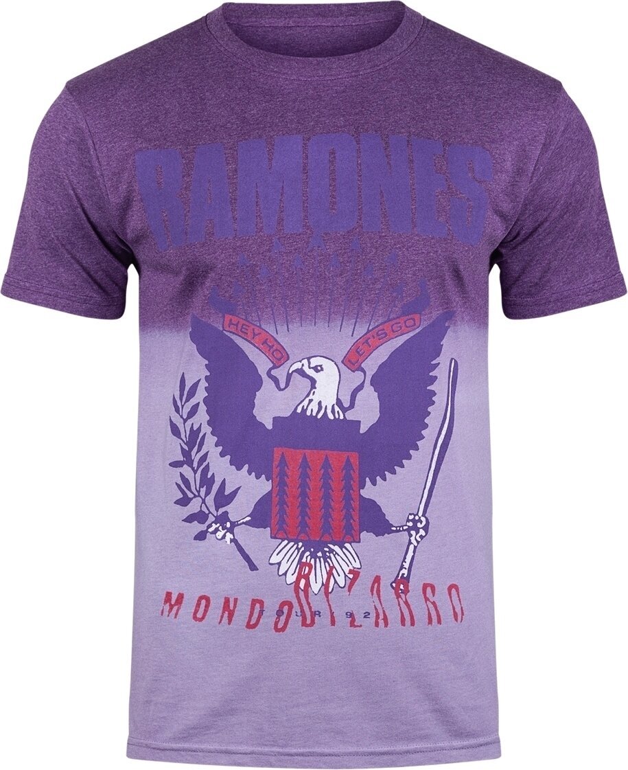 T-Shirt Ramones Mondo Bizarro (Wash Collection) Purple S T-Shirt