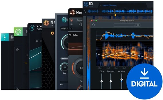 Plug-in de software para processadores FX iZotope RX PPS 8.7: CRG from any prev version of RX Std (Produto digital) - 1