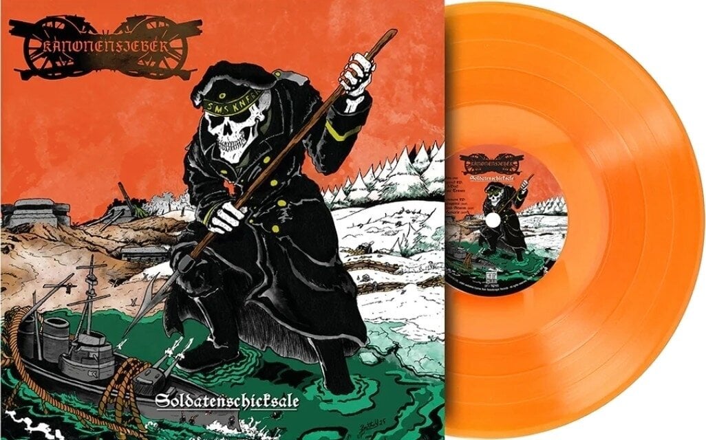 Vinyl Record Kanonenfieber - Soldatenschicksale (Limited Edition) (Orange Transparent Coloured) (LP)