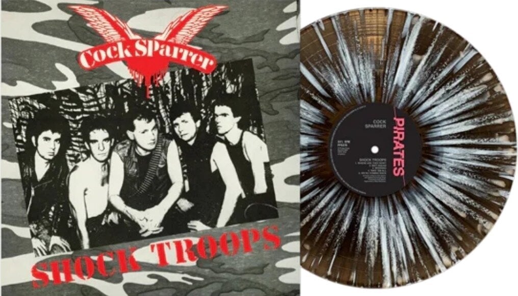 Vinyl Record Cock Sparrer - Shock Troops (Limited Edition) (180 g) (LP)