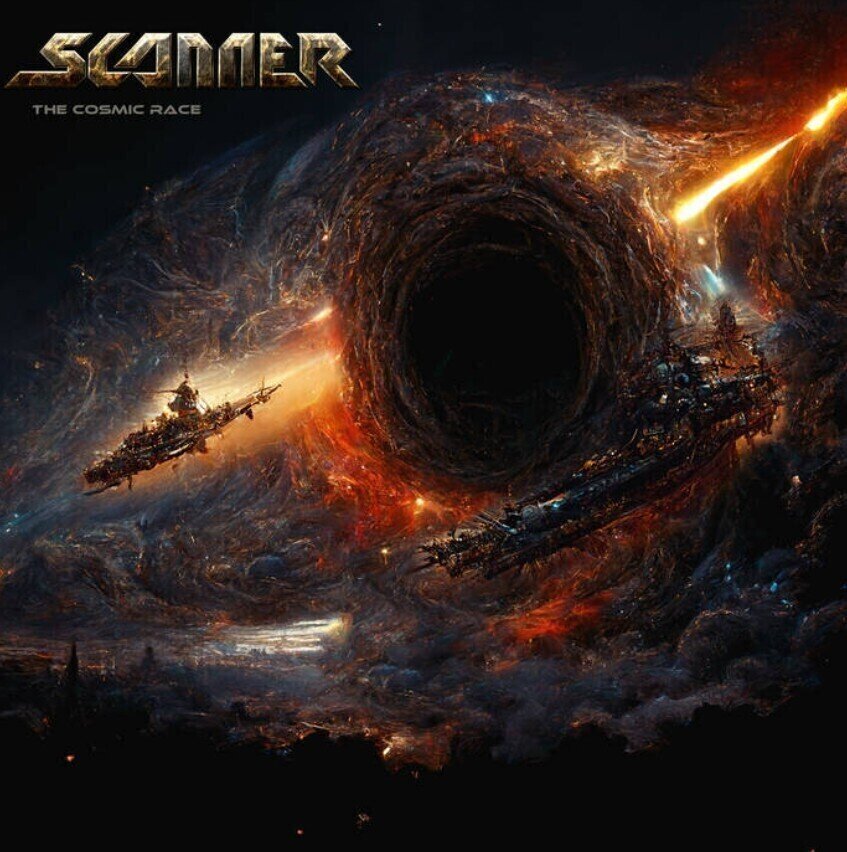 Vinyl Record Scanner - The Cosmic Race (Limited Edition) (Black Coloured) (LP)