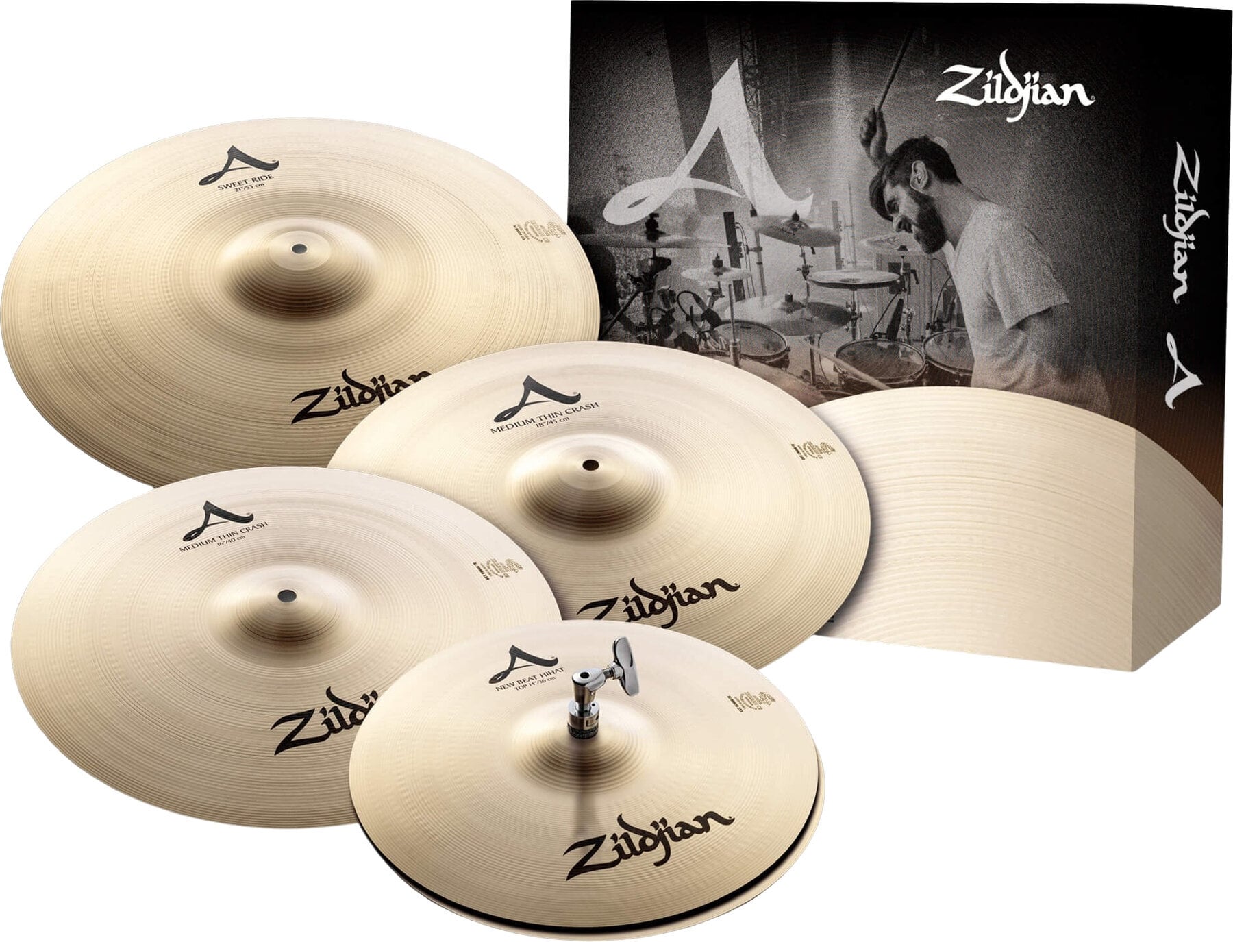 Lėkštės rinkinys Zildjian A391 A Sweet Ride Box Set