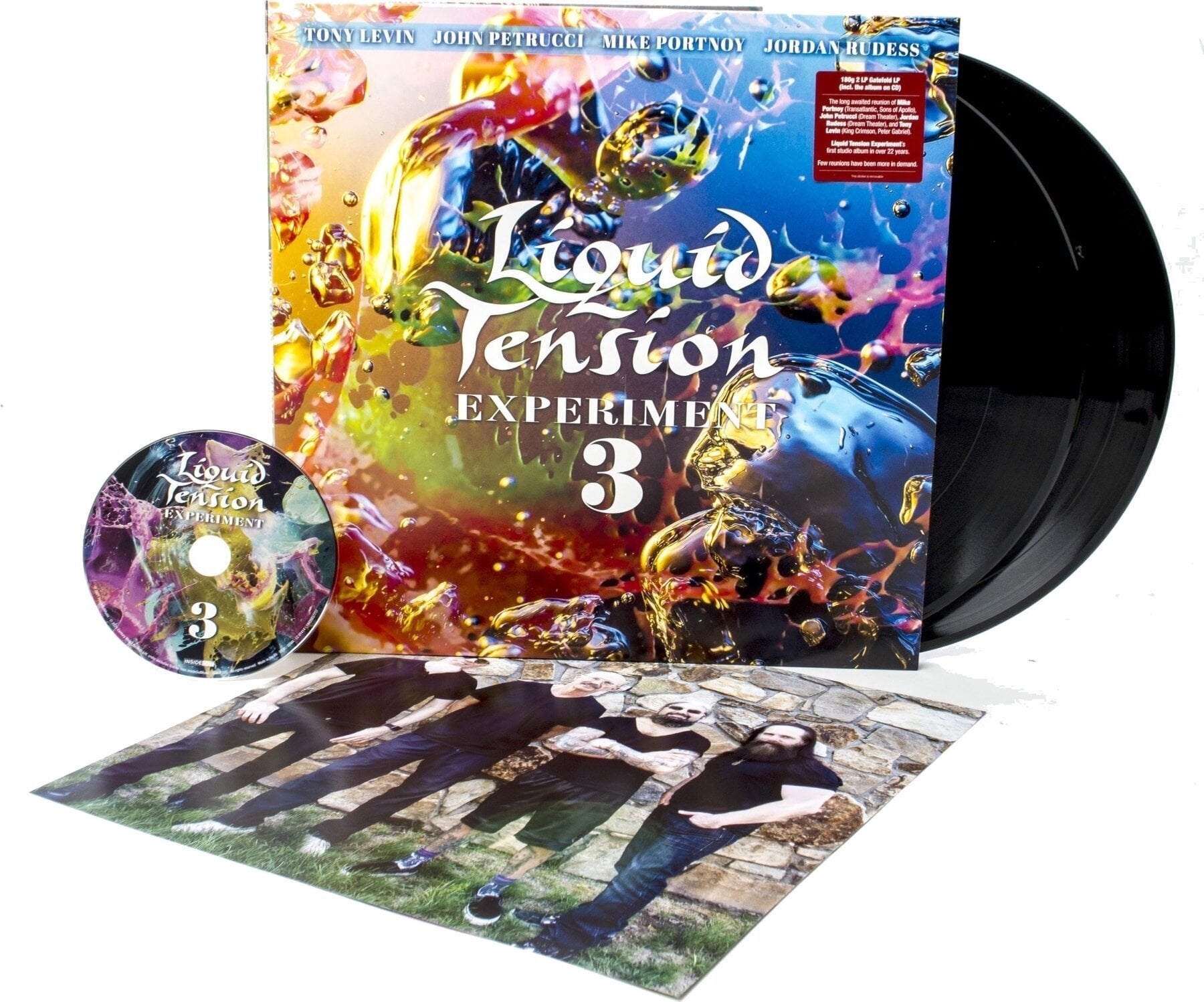 Vinyl Record Liquid Tension Experiment - Liquid Tension Experiment 3 (180 g) (2 LP + CD)
