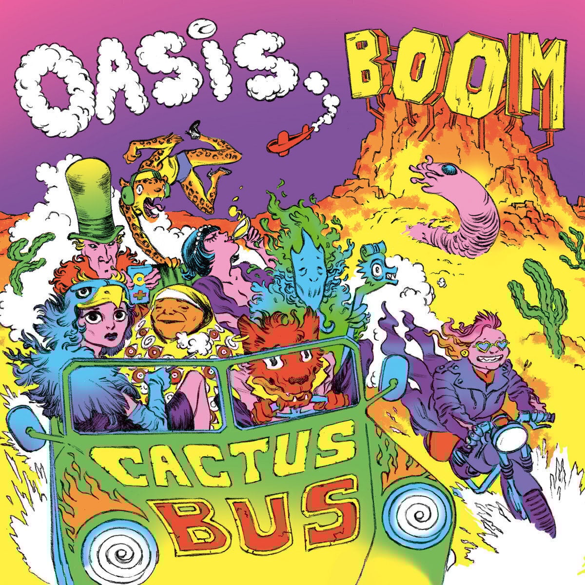 Schallplatte Oasis Boom - Cactus Bus (LP)