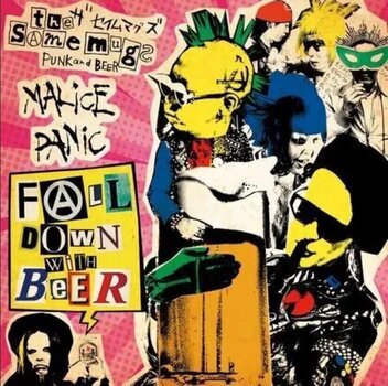 Вінілові платівки Malice Panic Fall down with Beer Split (LP) - 1