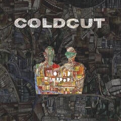 Vinylplade Coldcut - Sound Mirrors (RSD) (20th Anniversary Edition) (Indie Exclusive) (Blue/Green/Orange Coloured) (2 LP)