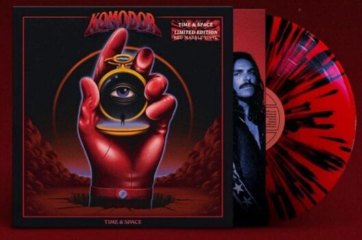 Δίσκος LP Komodor - Time & Space (Indie Exclusive) (Red/Black Splatter Coloured) (LP) - 1