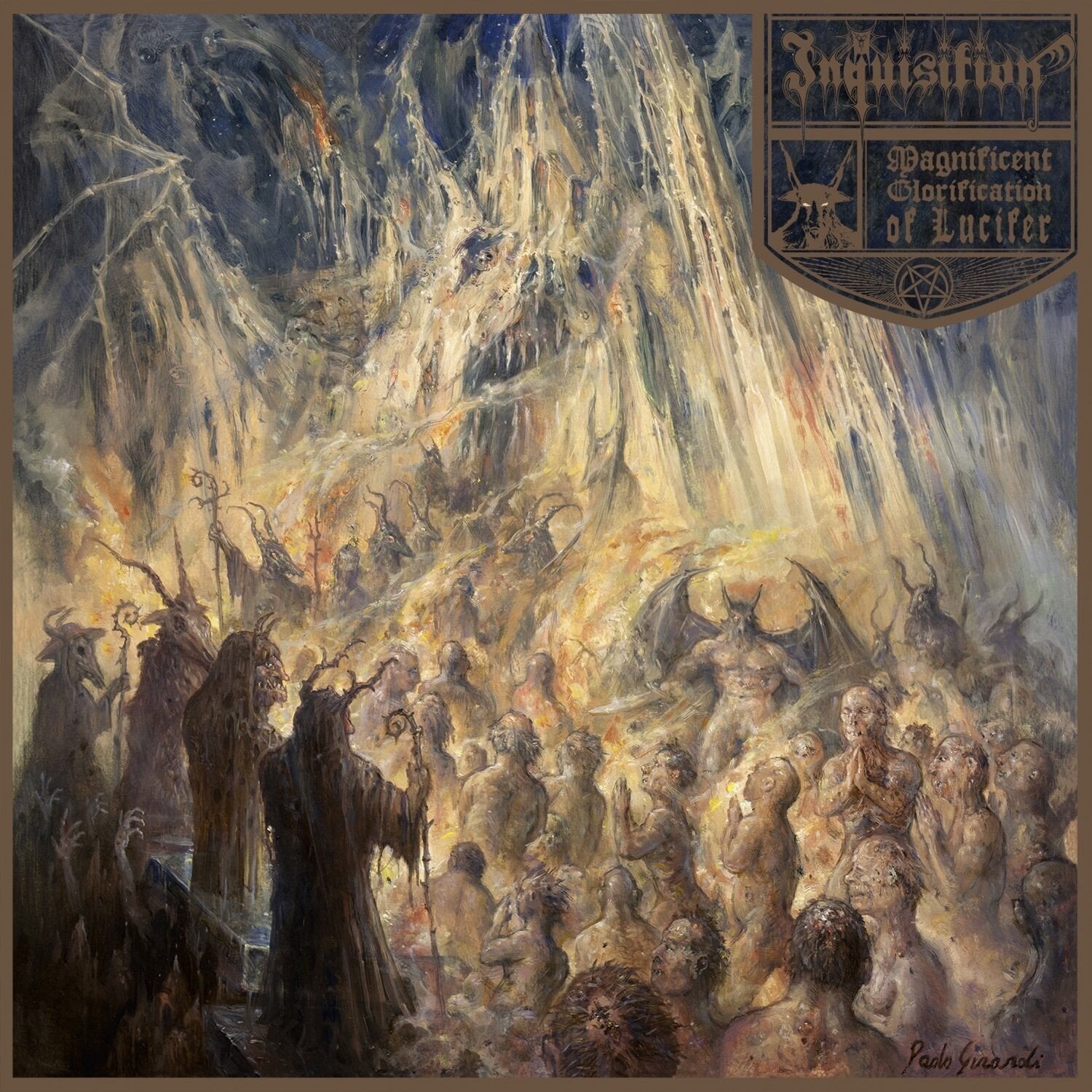 Vinüülplaat Inquisition - Magnificent Glorification Of Lucifer (Limited Edition) (LP)