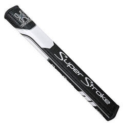 Superstroke Traxion Flatso 3.0 Putter Grip Black/White Superstroke Traxion Flatso 3.0 Putter Grip Black/White