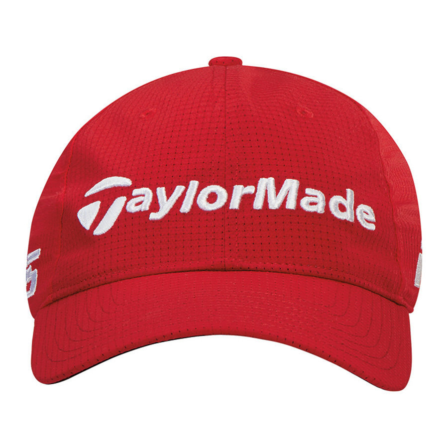Cap TaylorMade Litetech Tour Cap Red 2019
