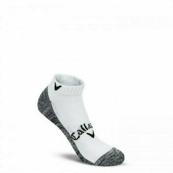 Chaussettes Callaway Mens Tour Opti-Dry Low White S/M - 1